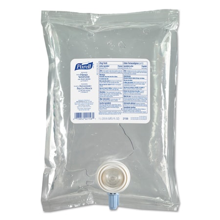 Purell Advanced Hand Sanitizer Gel NXT Refill, 1000 ml, PK8 2156-08